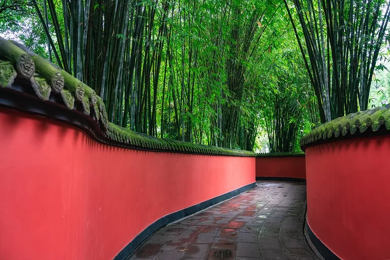 Attractions in Chengdu Sichuan China